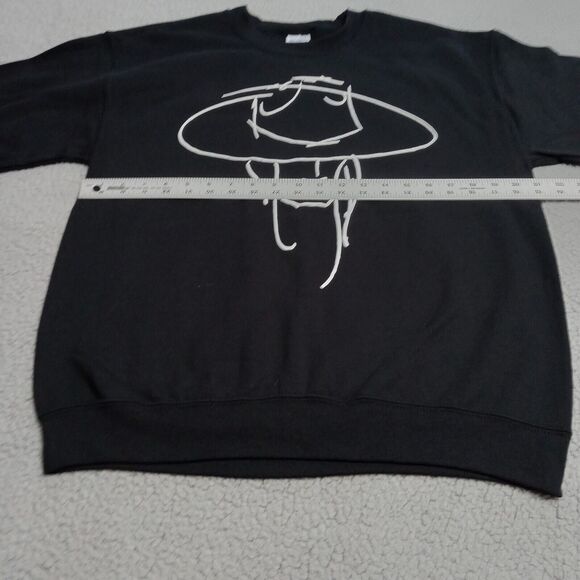 James Bay Sweatshirt Adult Medium Black Dark Side Of The Morning Gildan Sweater - Picture 3 of 7